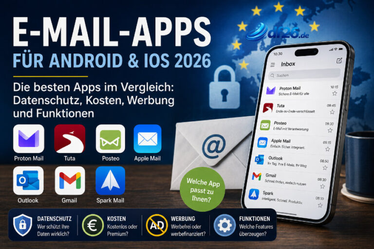 Die besten E-Mail-Apps für Android und iOS 2026