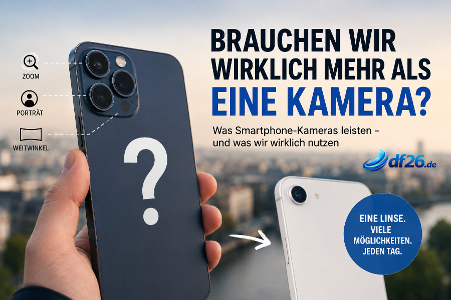 Brauchen wir wirklich drei Kameras? Warum die Smartphone-Fotografie oft mehr verspricht, als wir im Alltag nutzen
